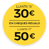 Hasta 100 Euros en cheques de regalo con Pirelli